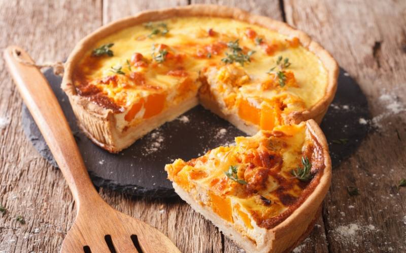 quiche french food