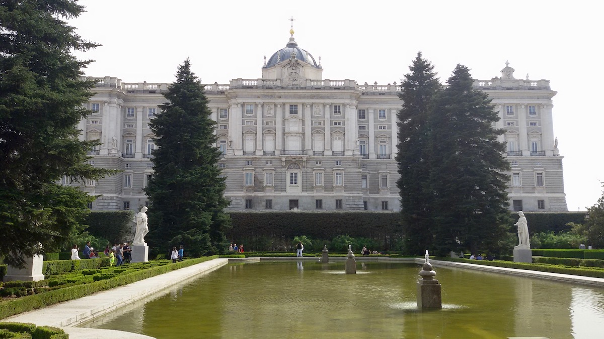 royal palace gardens madrid