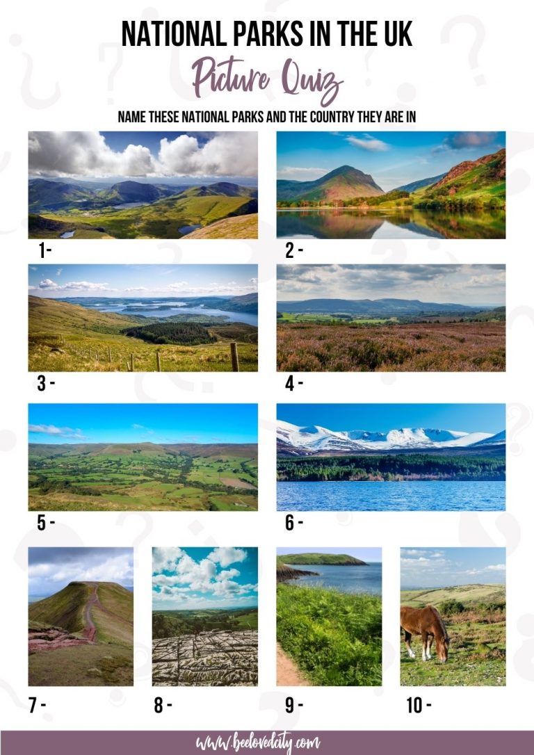 The BEST UK Picture Quiz: 90 Q&As with landmarks, food & more