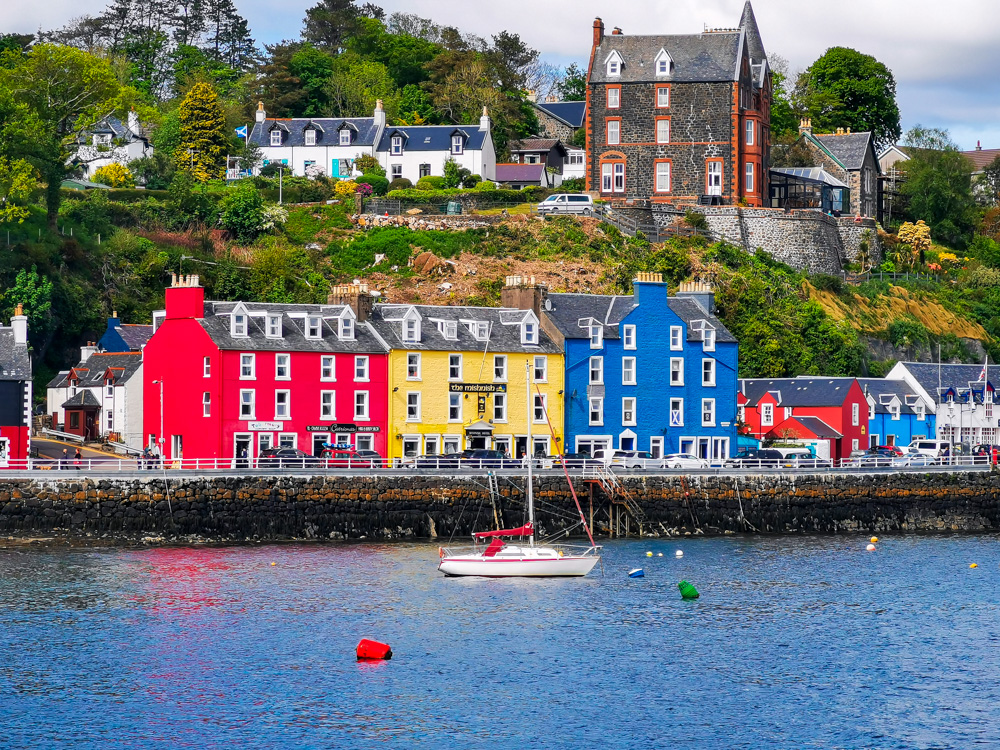 Tobermory on Isle of Mull