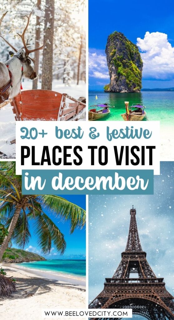 best travel destinations december january