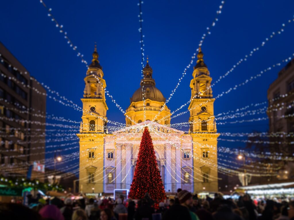 Budapest at christmas