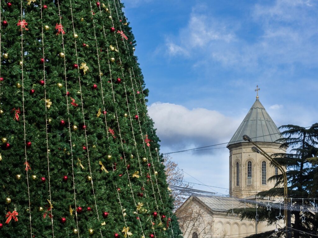 Tbilisi at christmas