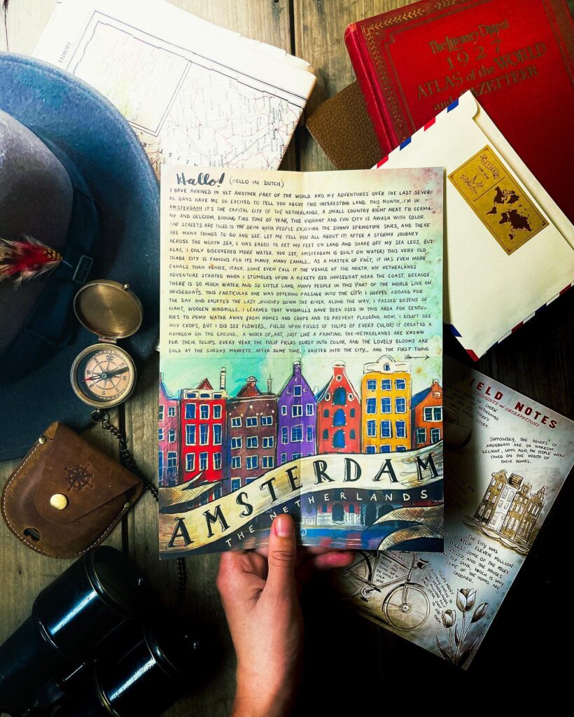 Amsterdam letters from afar