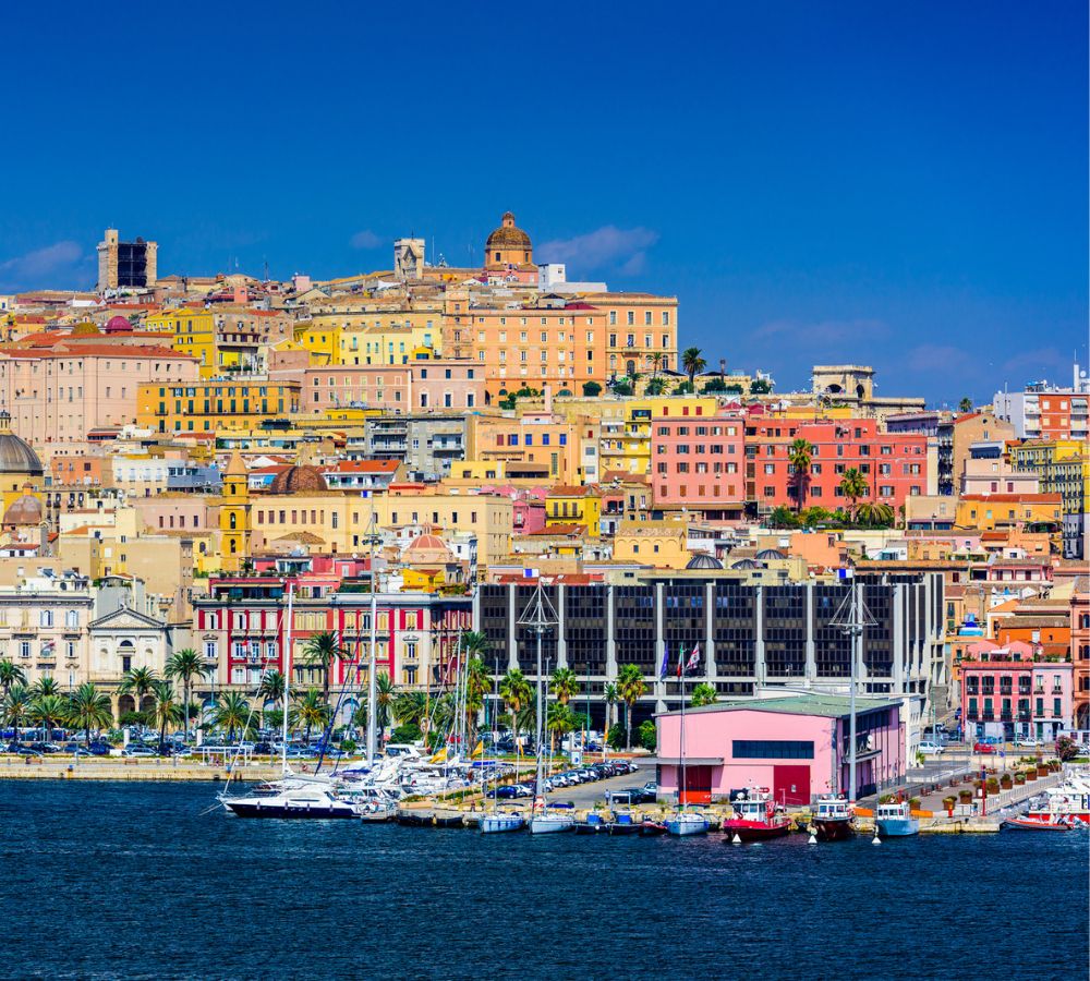 Cagliari in Sardinia