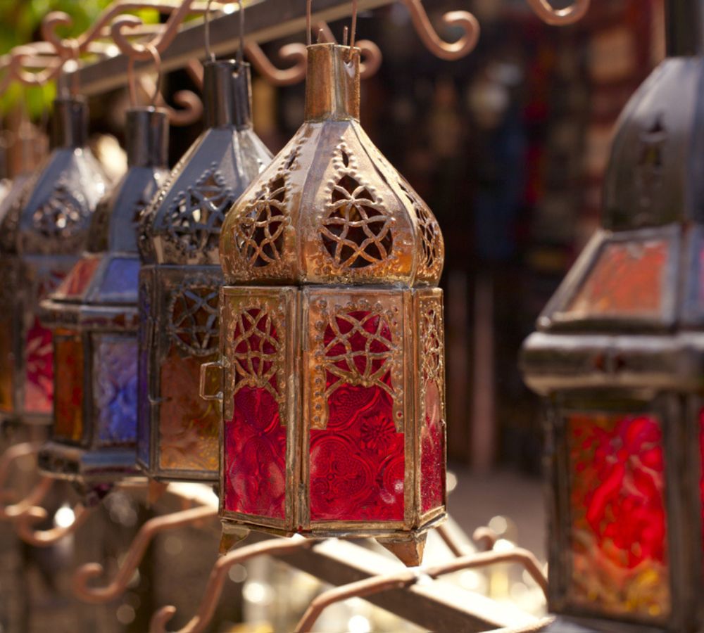 Lantern for sale in Morocco