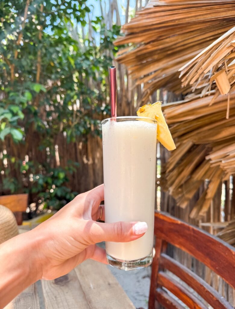 pina colada in holbox
