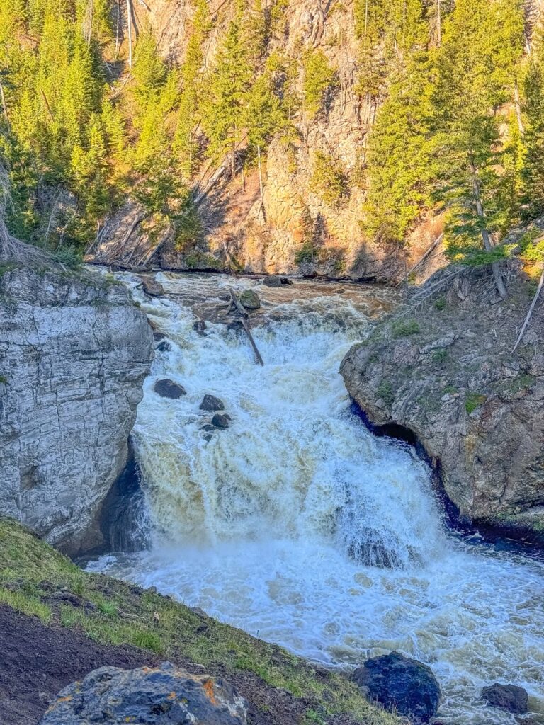 firehole falls yellowstone