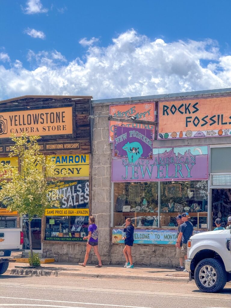 west yellowstone in montana