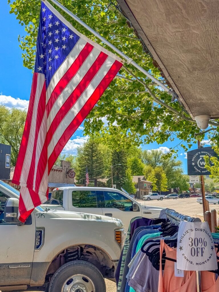 Ennis distillery in montana
