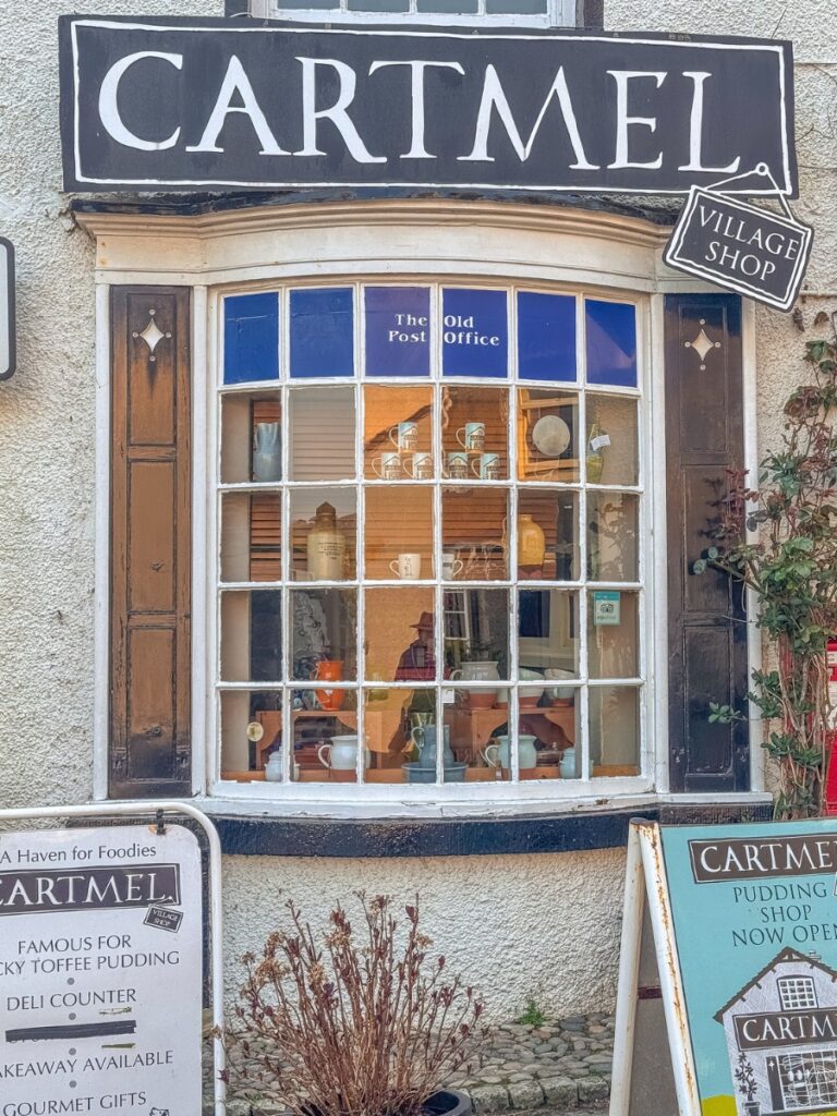cartmel sticky pudding shop