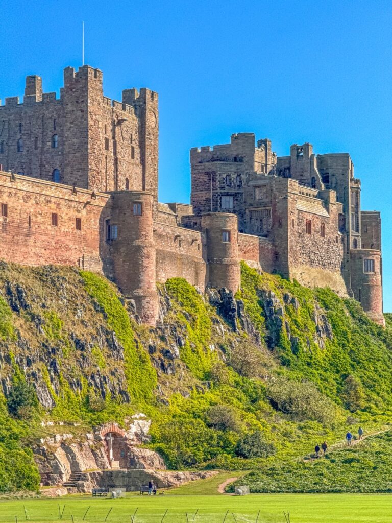 bamburg castle in northumberland