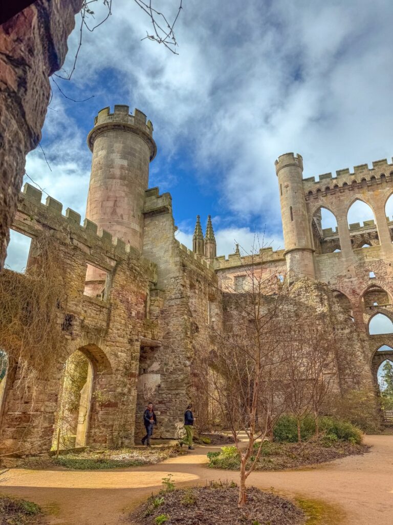 Lowther castle in the lake district