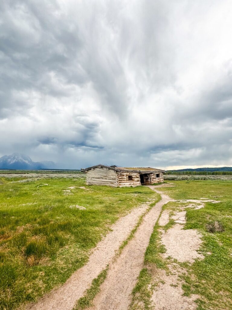 cunningham cabin in grand teton