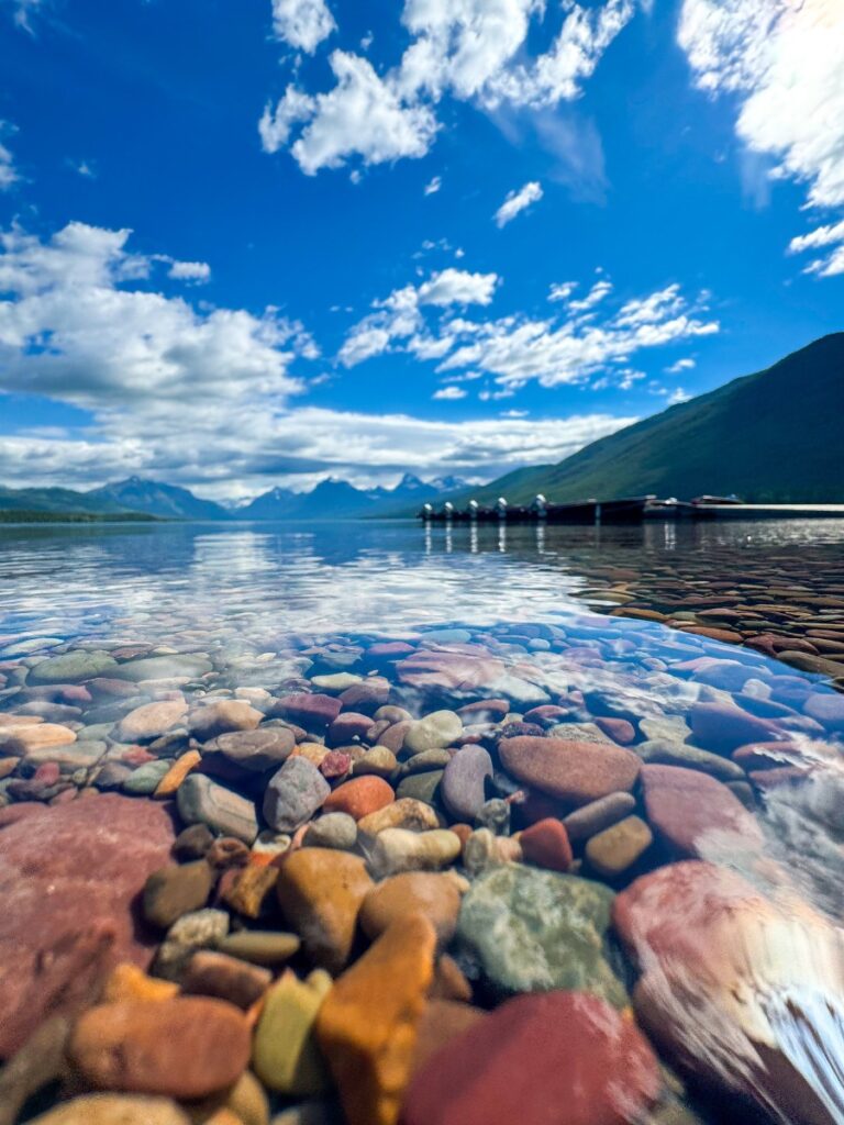 Lake Mcdonald in Glacier National Park