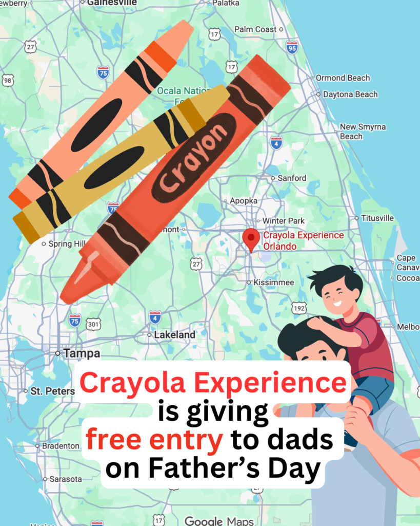 Crayola Florida for fathers day