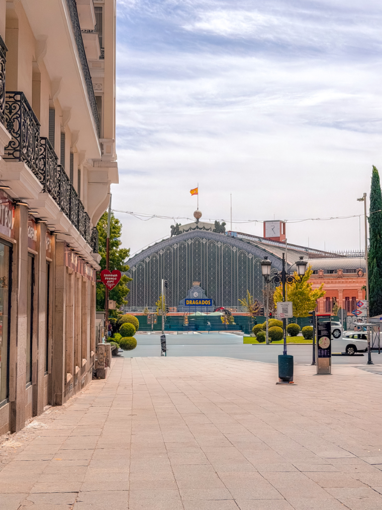 atocha station in madrid
