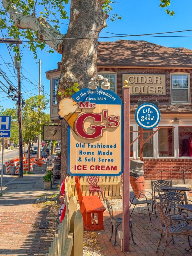mr gs ice cream in gettysburg