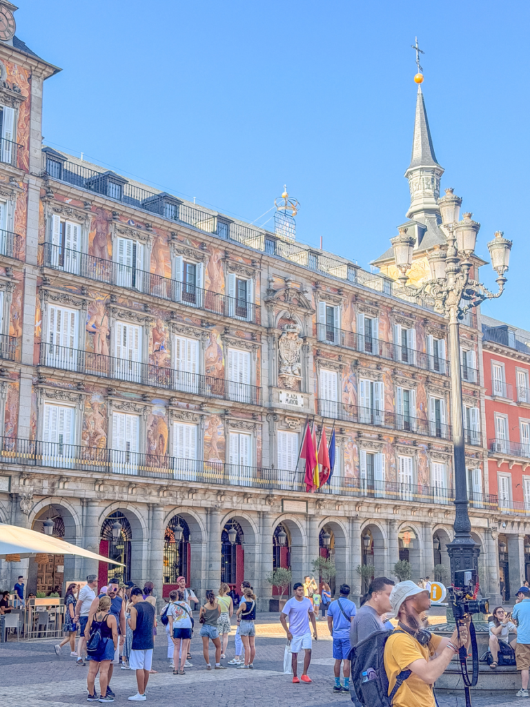 plaza mayor in madrid