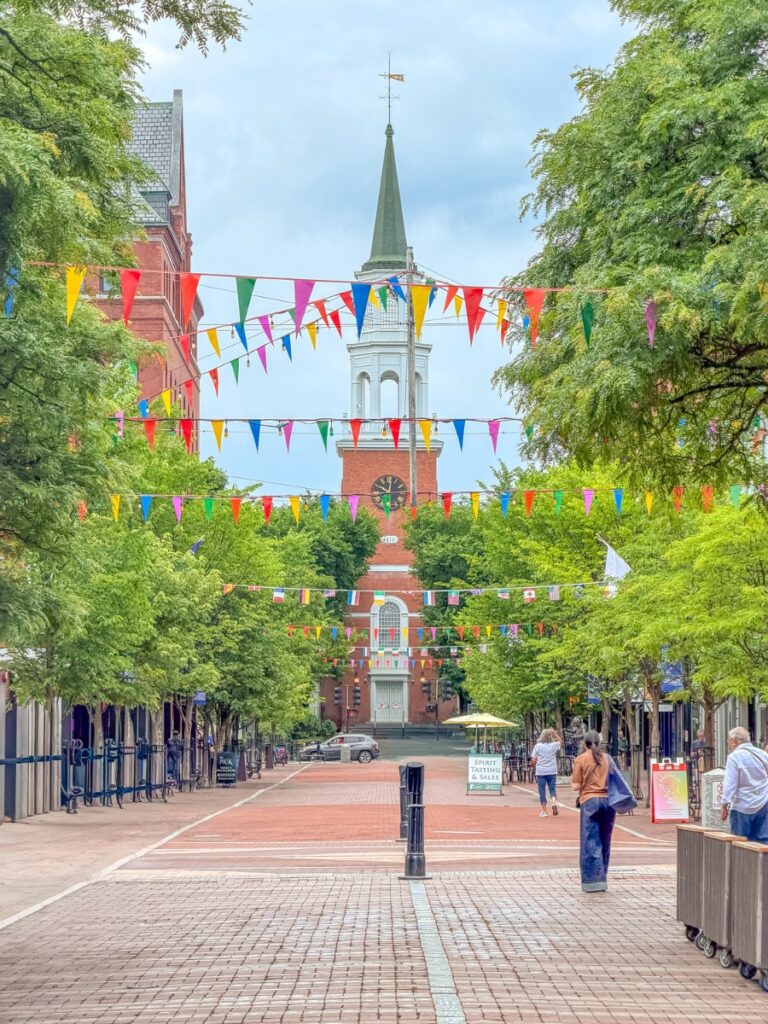 Church street in Burlington