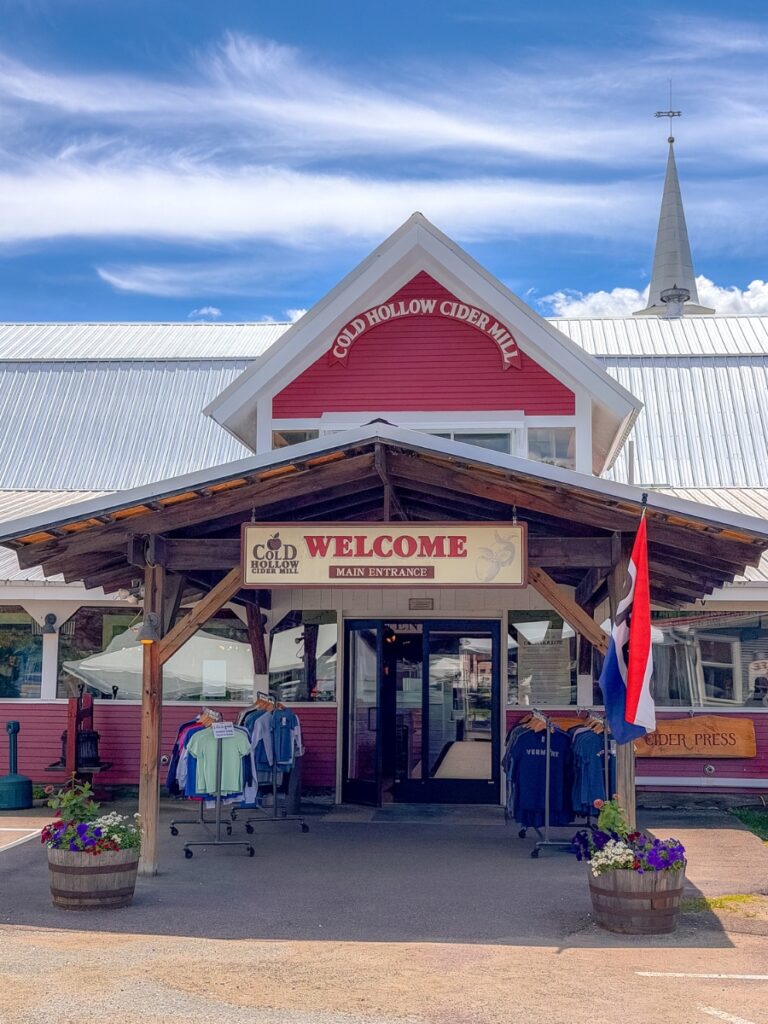 Cold hollow cider mill in vermont