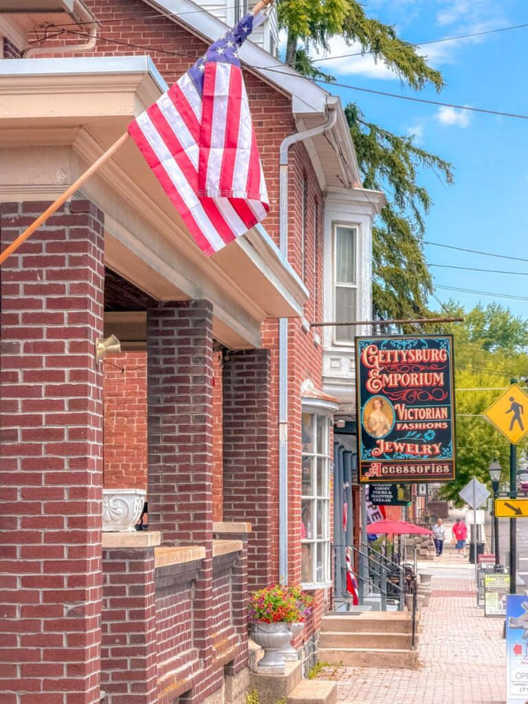 Gettysburg in PA
