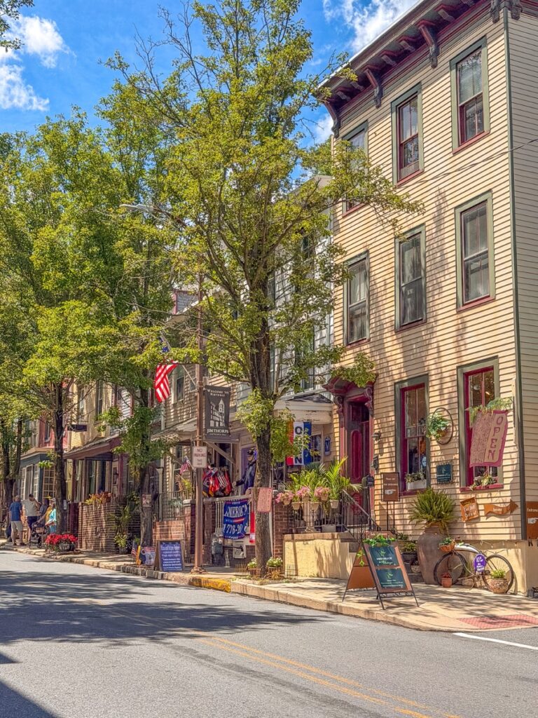 Jim Thorpe in Pennsylvania