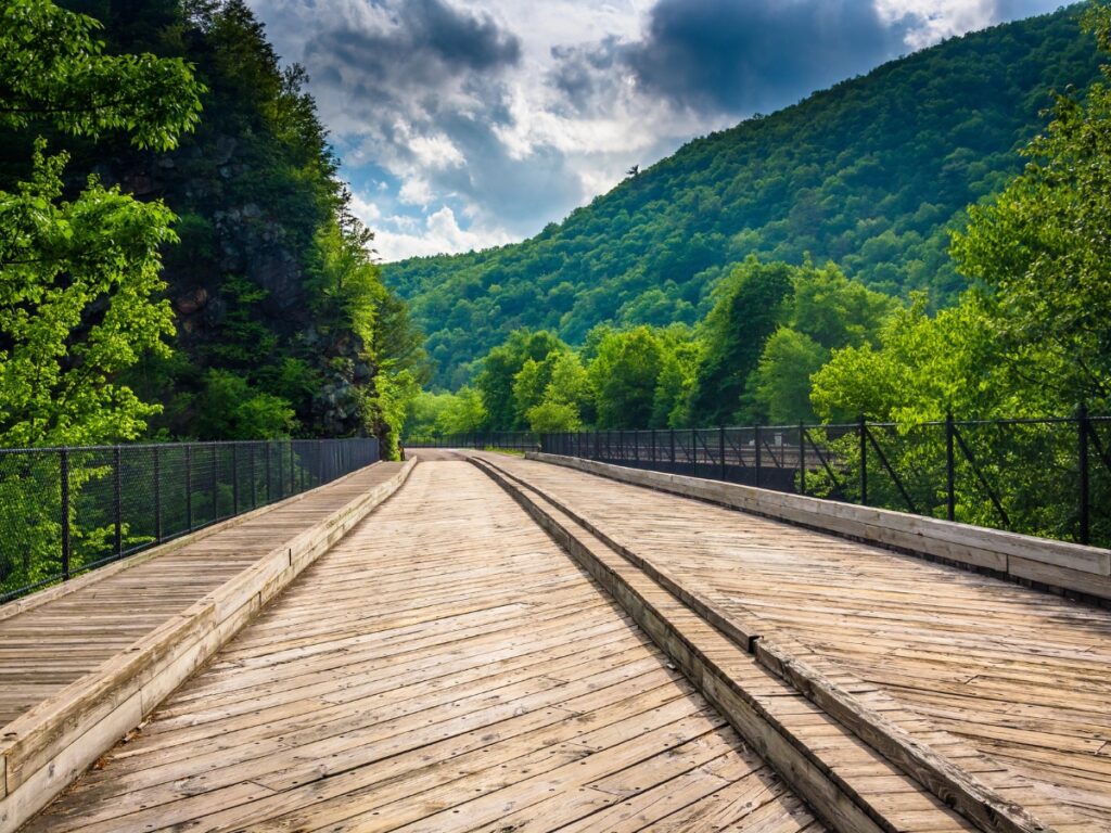 Lehigh Gorge State Park in Jim Thorpe