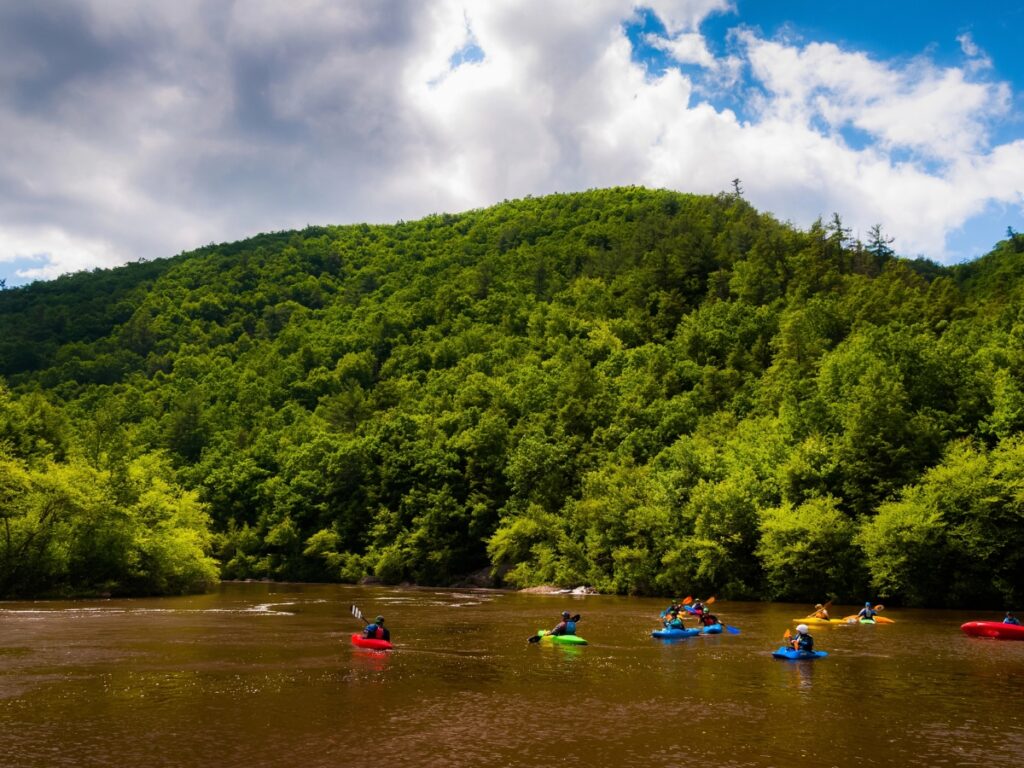 Lehigh River Kayaking in Jim Thorpe