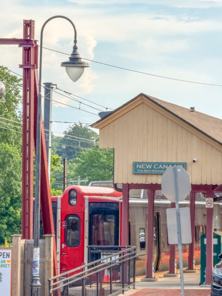 New Canaan Station in Connecticut