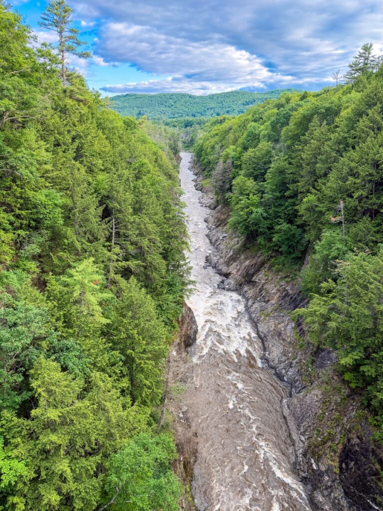 Quechee Gorge in vermont