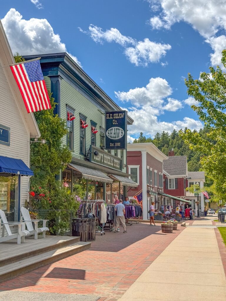 Stowe downtown