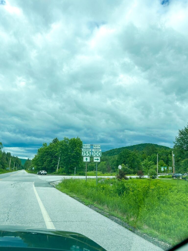 route 100 in VT