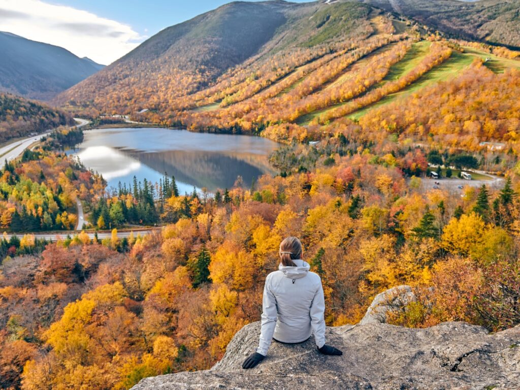 Artist Bluff in Franconia Notch State Park