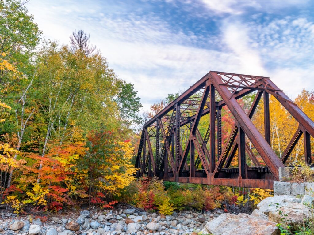Crawford Notch State Park in NH