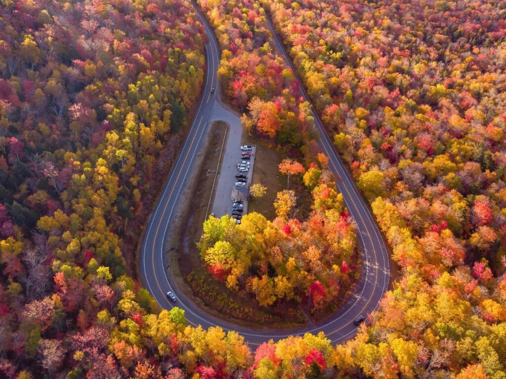 Kancamagus Highway in NH
