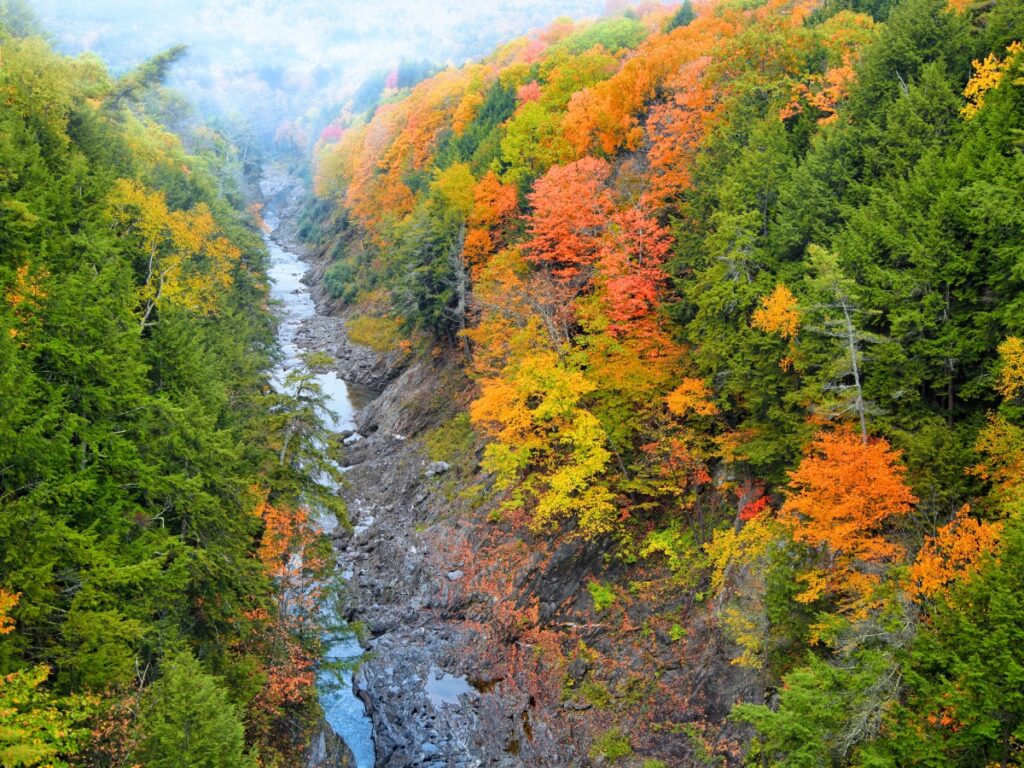 Quechee Gorge in Vermont